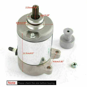 12V Electric Start Starter Motor Fits Honda TRX 400 FGA Rancher 400 AT GPS cape - Picture 1 of 6