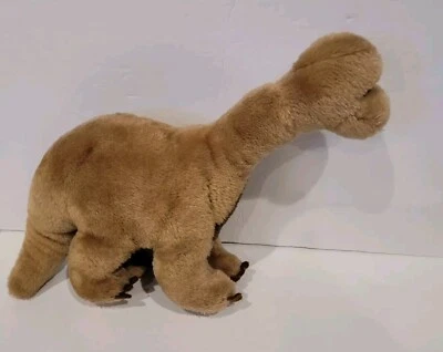 Peluche Dakin Brontosaurus Dinosaurio Dino 1980 de colección marrón tostado Foto 1 de 4