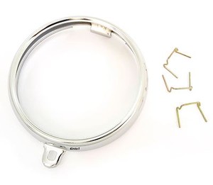 Reproduction Headlight Rim and Hardware - 33101-028-013 - Honda Z50 - 1972-1978