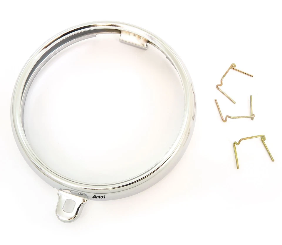 Reprodução aro e ferragens para faróis - 33101-028-013 - Honda Z50 - 1972-1978 - Imagem 1 de 1