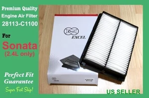 Engine Air filter For Hyundai Sonata 2015-2019 2.4L And Sonata Hybrid 16-19 - Picture 1 of 5