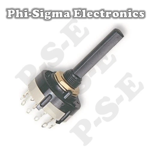 Rotary Switch - Various Configurations - Solder Terminal - Image 1 of 1