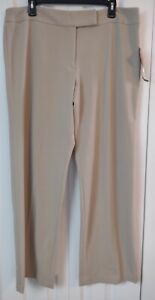 Women's Julie Dress Pants-Sand Color-Mid Rise-Stretch-Size 16 short-NWT-Style&co