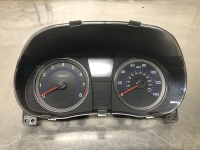 Hyundai Accent A/T 2015-2017 instrumento velocímetro calibre cuadro sin crucero 84 k Foto 1 de 4