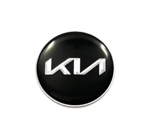 Genuine KIA OPTIMA Alloy Wheel Centre Cap Black x 1pcs 58mm - Picture 1 of 2