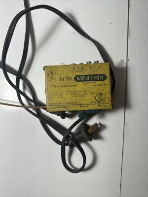 Minitrix Model 6549 Hobby Transformer Used Not Tested  - Image 1 of 3