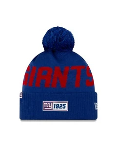 New York Giants New Era Road Sport Strickmütze auf dem Feld - Bild 1 von 2