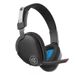 JLab JBuds Work Wireless & Wired Over-Ear Headset Black, Bluetooth, Boom Mic - Picture 1 of 6
