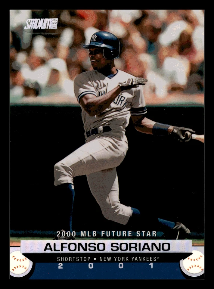 Alfonso Soriano 2001 Stadium Club #182 New York Yankees Mint - Image 1 of 2
