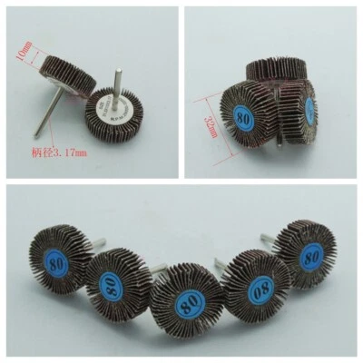 5pcs Polishing Wheel Dremel Accessories Sandpaper Sanding Flap Sanding Disc Set