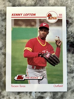 1991 Line Drive Pre-Rookie - AAA #614 Kenny Lofton (RC) - Image 1 of 2