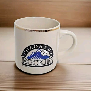 Vintage 1994 Colorado Rockies Kaffeebecher MLB Baseball Sammeltasse Keramik - Bild 1 von 5