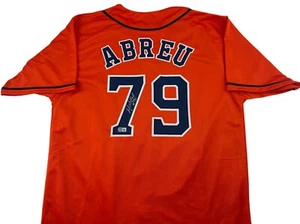 Jose Abreu signed handsigniert orange Trikot Beckett COA Houston Astros - Bild 1 von 2