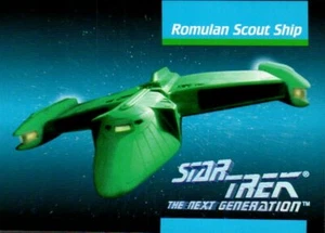 1992 Impel STAR TREK TNG The Next Generation #035 Romulan Scout Ship - Picture 1 of 2