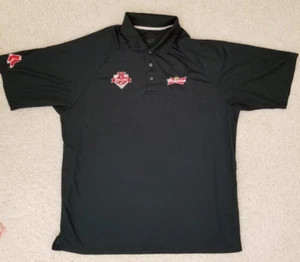 BOSTON RED SOX BUDWEISER 35TH ANNIV Who's on First? GOLF POLO SHIRT MEN'S  2XL - Picture 1 of 5