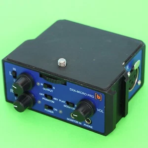 BeachTek DXA-MICRO PRO Active Audio Adapter for Cameras & DSLR *UNTESTED AS IS* - Picture 1 of 6