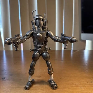 Figura de escultura arte herrajes chatarra BOBA FETT STAR WARS - Imagen 1 de 17
