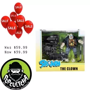 Spawn - The Clown Deluxe 7” Scale Action Figure "New" - Picture 1 of 6