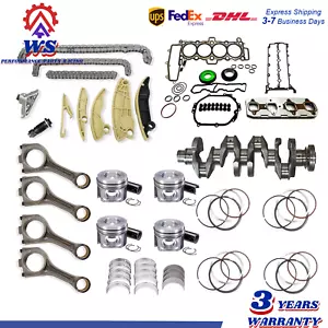 Crankshaft Timing Chain Kit For Land Rover Jaguar 204DTD AJ20D4 2.0 Diesel 14-23 - Picture 1 of 23