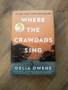 Delia Owens Where The Crawdads Sing Hardcover  - Foto 1 di 5