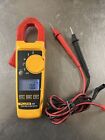 Fluke 324 True RMS Clamp Meter w/ Leads 600V 300V Cat III IV ohms temp 400A acdc