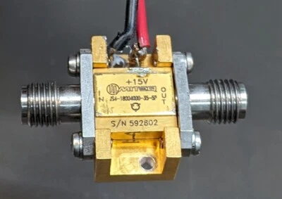 Miteq JS4-18004000-35-5P Amplifier 16 to 40 GHz LNA Tested Guaranteed (A12) - Image 1 of 4