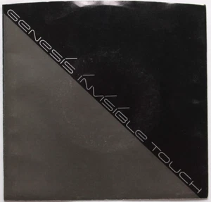 GENESIS INVISIBLE TOUCH / THE LAST DOMINO 45 7" SINGLE & PICTURE SLEEVE EX - Picture 1 of 2