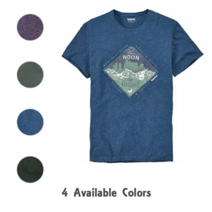 Timberland Men's Short Sleeve Noon Til Night Graphic T-Shirt A1NFH - Picture 1 of 13