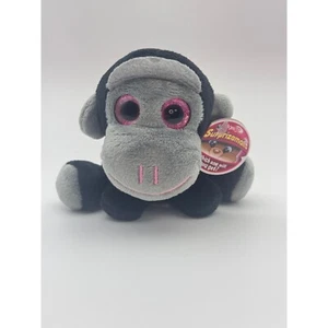 Juguete de peluche Surprizamals Koko Gorila rosa ojos brillantes - Imagen 1 de 9