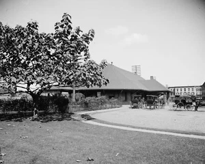 Tarrytown New York N.Y. Central Railway railroad station 8X10 Photo Picture #7 - Picture 1 of 1