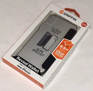 Griffin iPhone X / XS Reveal Wallet Protective Cover Case  - Picture 1 of 3