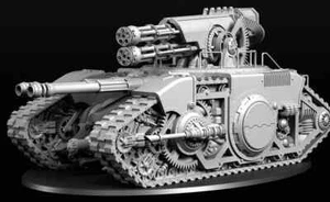 Covenants of Mars/Kaphos Super Heavy Destroyer Engine V2/Wargaming/Tank/Solwyte - Bild 1 von 1