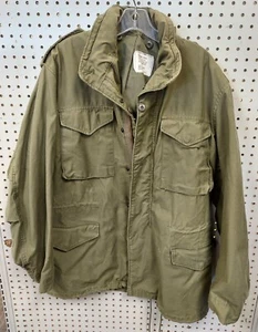 Vintage Vietnam War OG-107 M-65 Cold Weather Field Coat Medium Long 1974 Alpha - Picture 1 of 7