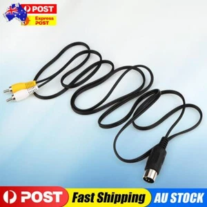 2M AV Cable Video AV Stereo Cable AV Audio Video Cable for Sega Genesis 1 - Picture 1 of 5