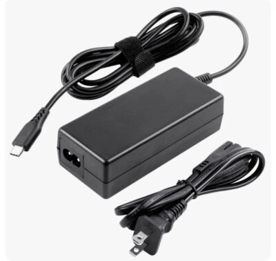 65W USB-C PD Type-C AC Adapter Laptop Charger Universal Power Supply For Lenovo - Image 1 of 3
