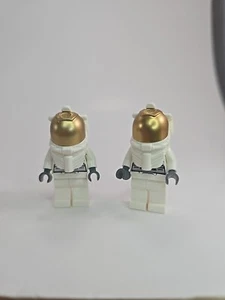 Lego cty0567-cty0568 Utility Shuttle Astronaut Minifigures -City Space Lot of 2 - Picture 1 of 6