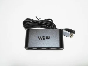 Nintendo GameCube Controller Adapter WUP-028 für Switch Wii U Original OEM - Bild 1 von 6