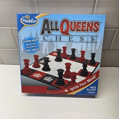 Thinkfun All Queens Chess New & Sealed 2014 Logic Strategy Puzzle Challenges Fun - Image 1 of 3