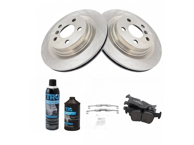 Kit de pastillas de freno traseras y rotor para Mini Cooper Clubman 2017-2019 2018 BQ267XJ Foto 1 de 1