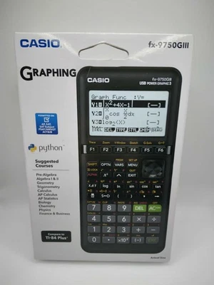 Casio fx-9750GIII Graphing Calculator Python Brand New  - Image 1 of 2