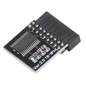 TPM2.0 Security Module 18pin For Motherboard LPC Card For WIN11 Upgrade - Afbeelding 1 van 12