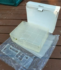 RARE Boîtier plastique de remplacement personnalisé transparent Ghost Crystal pour Xbox d'origine - Photo 1/4