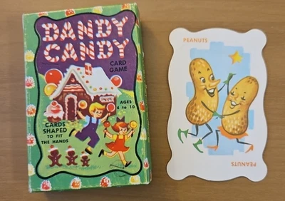 Vintage Candy Dandy Card ~Anthropomorphic PEANUTS~Single Card - Image 1 of 2
