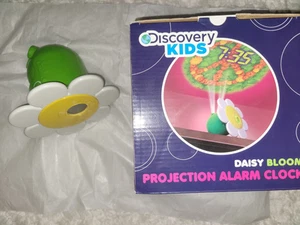 Discovery Kids Daisy Bloom Projection Alarm Clock Flower Projects Images NEW - Picture 1 of 8