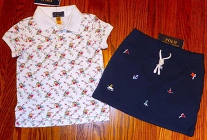 POLO RALPH LAUREN AUTHENTIC TODDLERS BOYS NEW ORIGINAL JOGGER PANTS Size 7, NWT - Picture 1 of 8