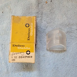 1956 Chevy Bel Air Backup Light Lens Delco Guide 5947162 NOS - Picture 1 of 11
