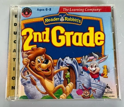 Reader Rabbit 2nd Grade CD-ROM Win MAC Win95 - Image 1 of 3