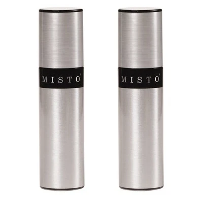 Misto Oil Sprayer, Set of Two, Silver - Image 1 of 4