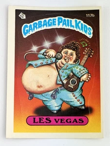 Garbage Pail Kids 1986 Les Vegas 117b Serie 3 Stickerkarte - Bild 1 von 2