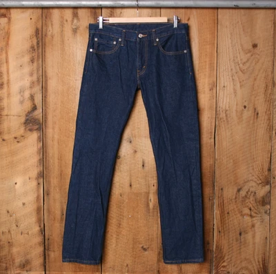 Pantalones de mezclilla LEVI'S 511 ajustados con ribete rojo talla 31x32 (entrepierna real 31") Foto 1 de 4